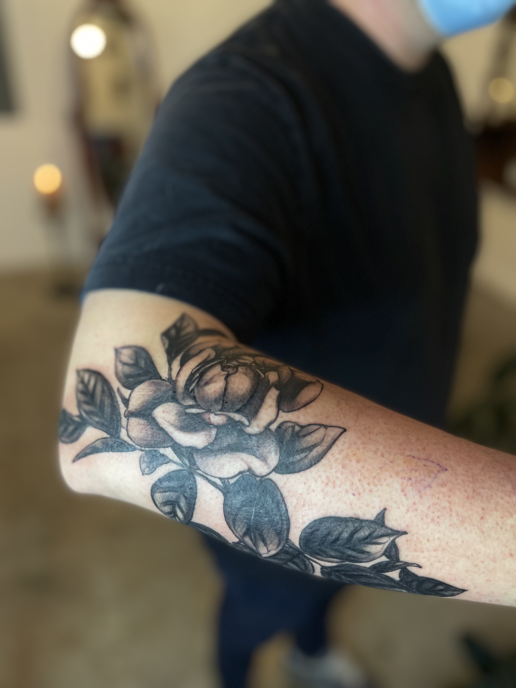 Thicker Than Blood Tattoo Studio — Beautiful rose by our new resident tattoo  artist...